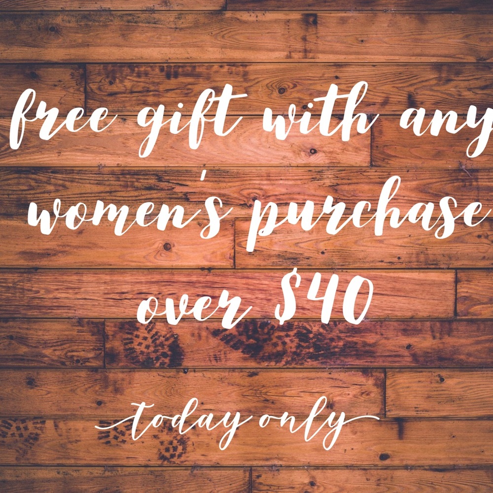 BEAUTY GIFT WITH PURCHASE OVER $40 TODAY ONLY